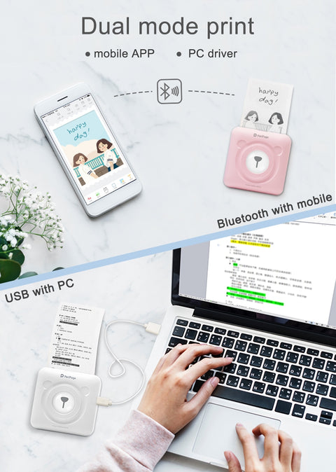 Mini Stampante Bluetooth