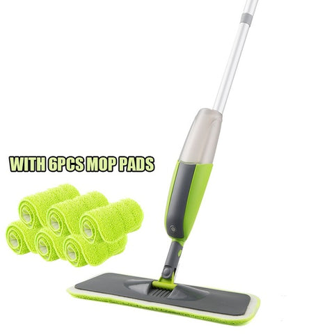Scopa Spray Lava Asciuga in Microfibra