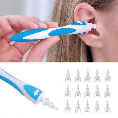 New ear wax removal tool soft spiral ear cleaning for ear wax removal ear cleaner ears plugs spirals care tool